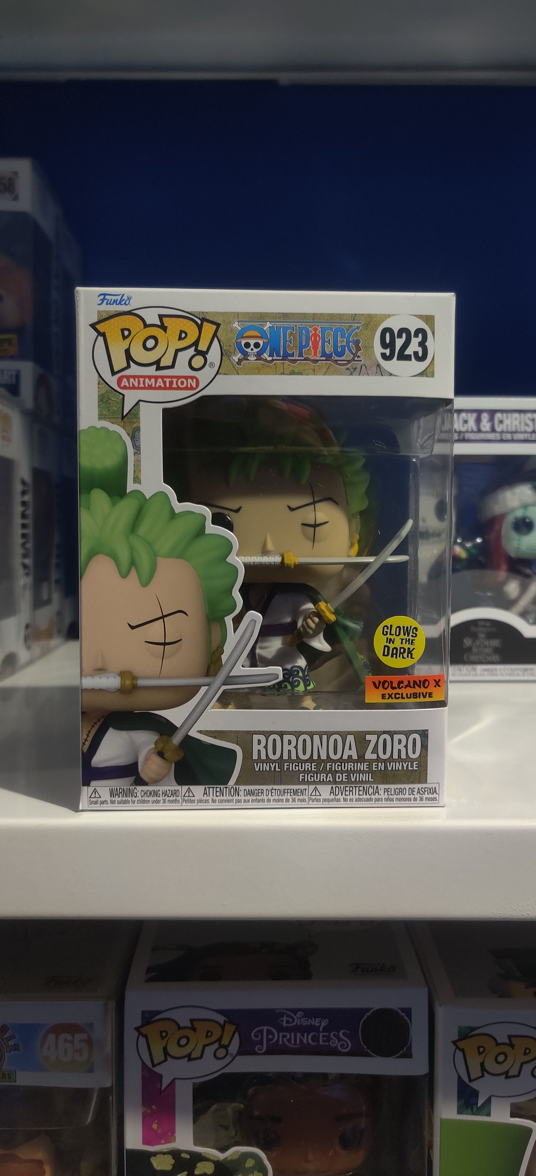 Funko Pop! Roronoa Zoro GITD 923 volcano x