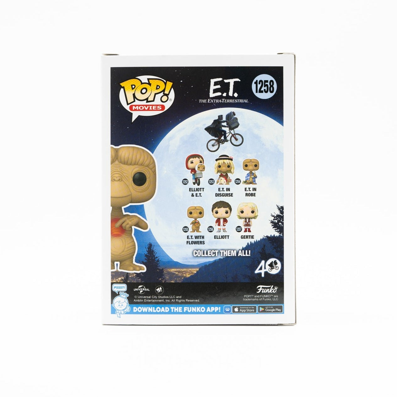 Funko Pop! E.T. #1258 GITD Only at Target