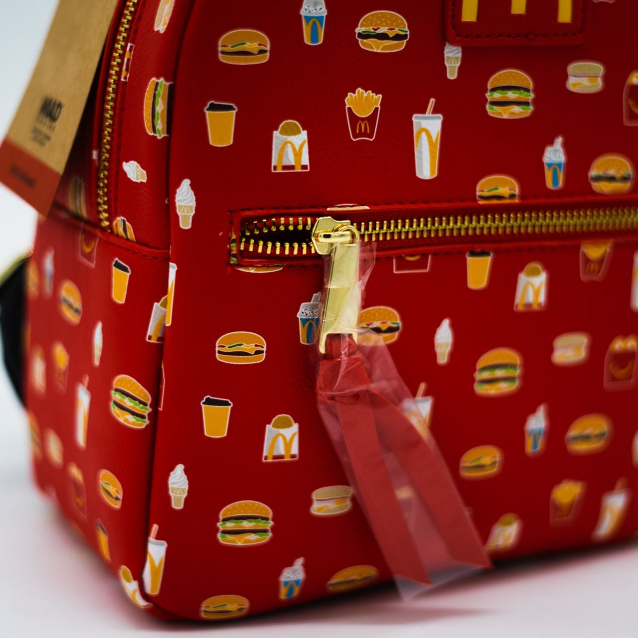 McDonald’s LUNCH Mealtime Favorites Allover Print Mini Backpack Mad Engine