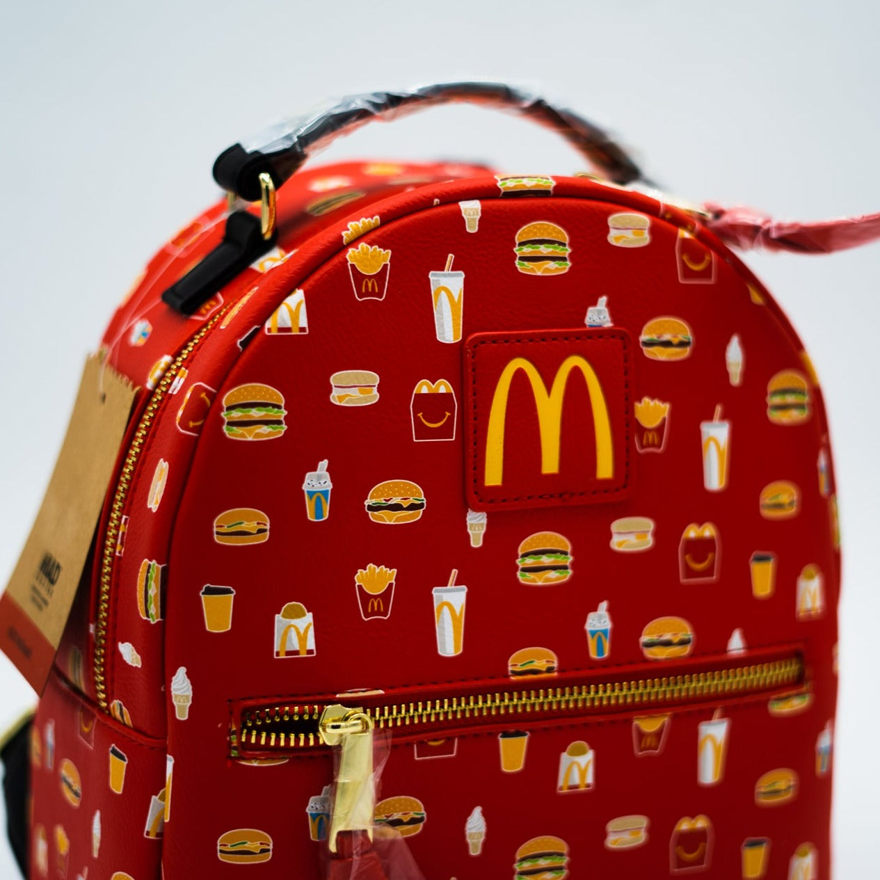 McDonald’s LUNCH Mealtime Favorites Allover Print Mini Backpack Mad Engine