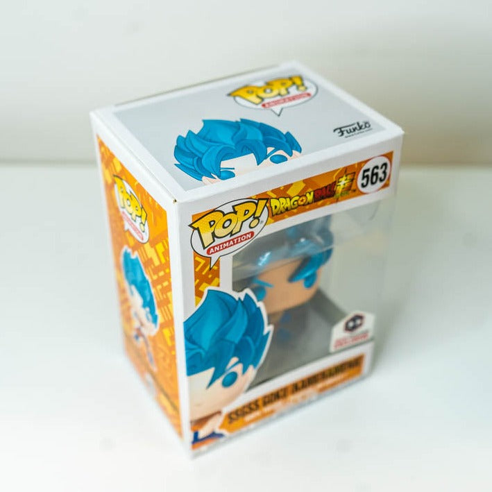 Funko Pop! SSGSS Goku ( Kamehameha) #563 Exc.
