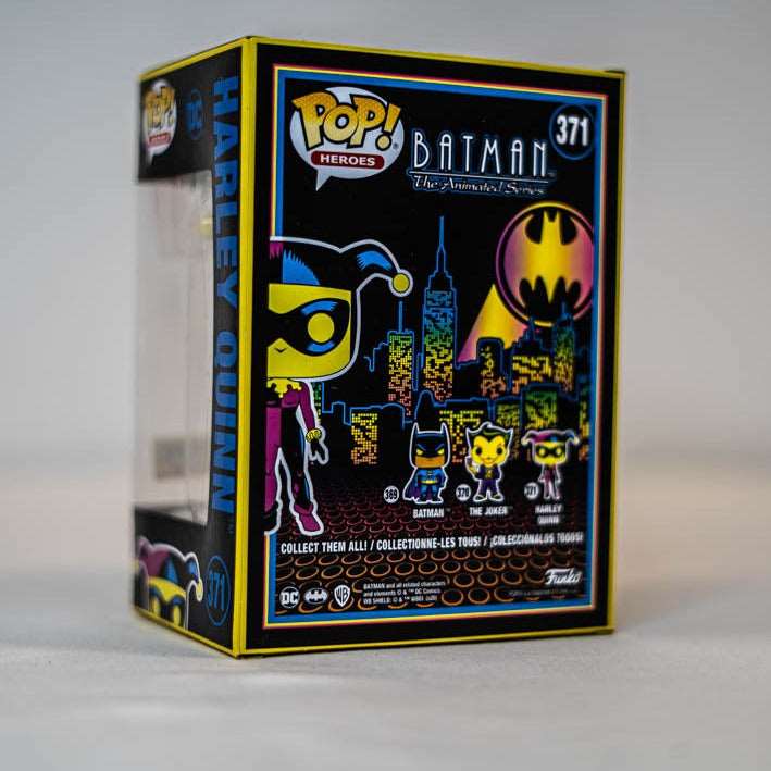 Funko Pop! Harley quinn black light #371 Exclusivo