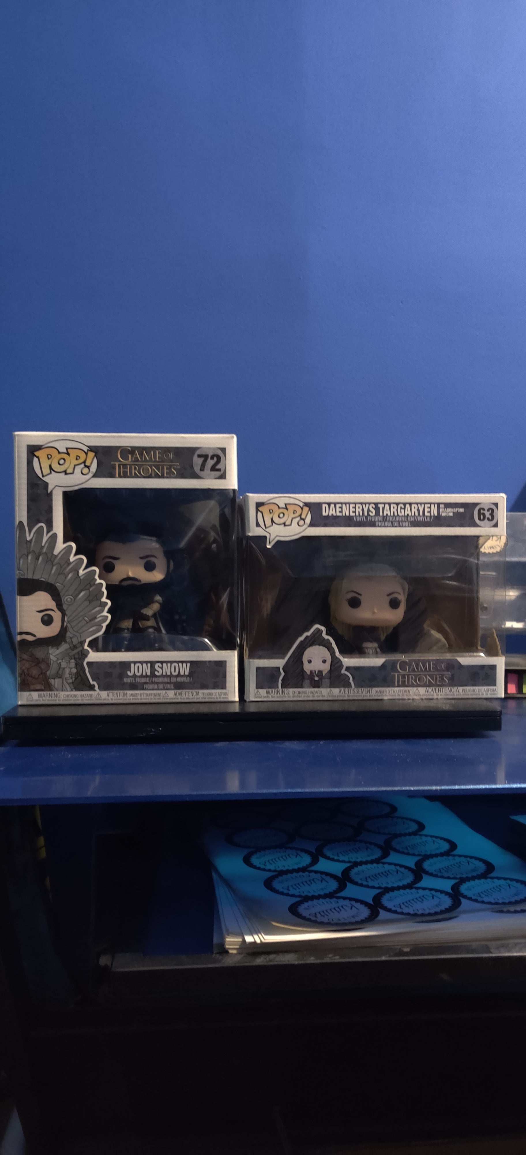 Funkos - Miriam López, Jon Snow, Daenerys