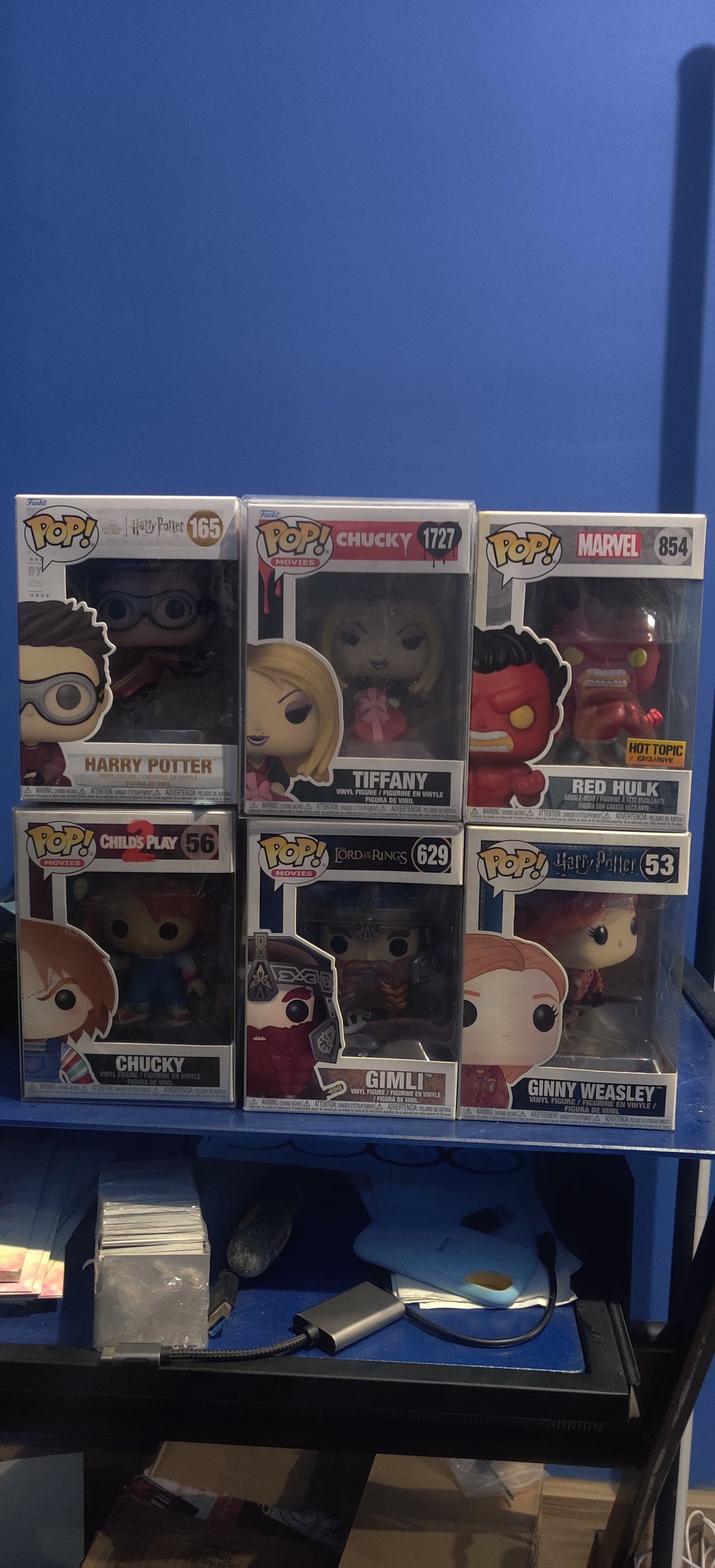 Funkos - Sam Oviedo, Tiffany, Harry Potter, chucky pt 2